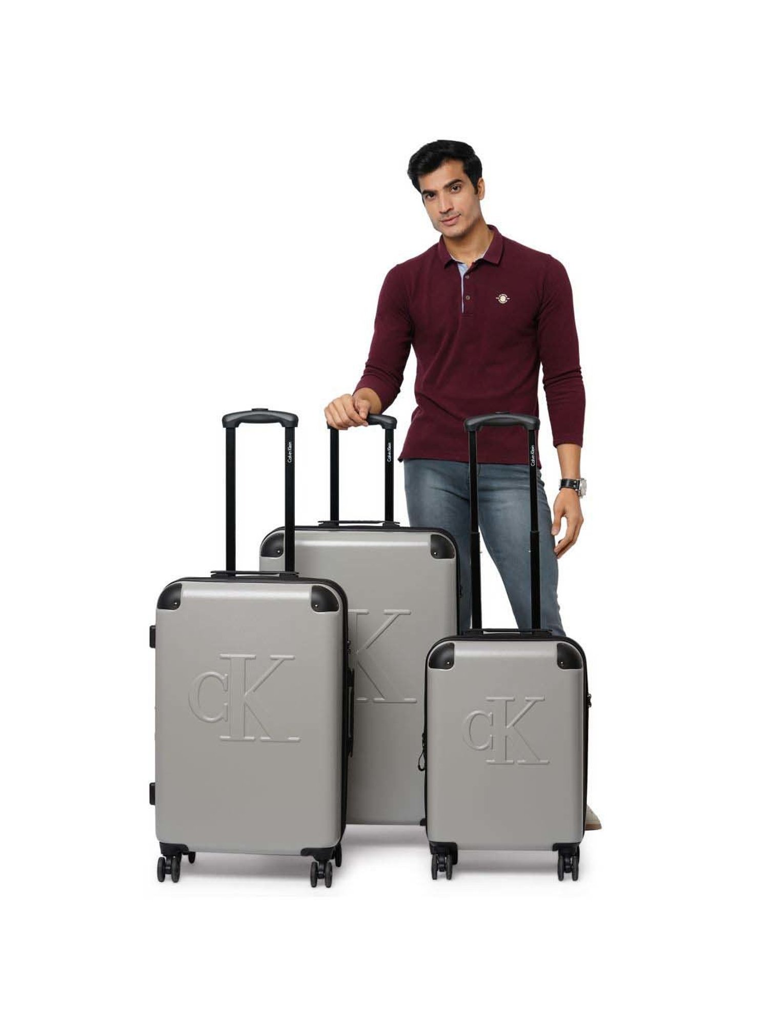 Perquisite Y2K Luxe Range Black Hard 20" Cabin Luggage