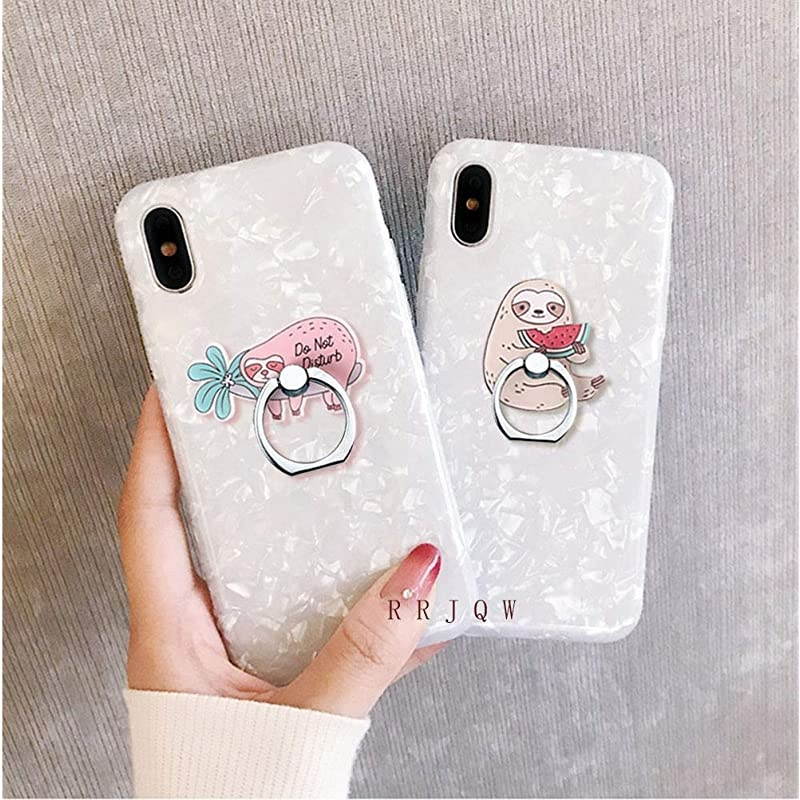 Ring Holder Stand,Sloth Ring Stand Holder 360 Rotation Finger Ring Grip Stand for Cellphones,Smartphones and Tablets(3 Pack Sloth Ring Stand)