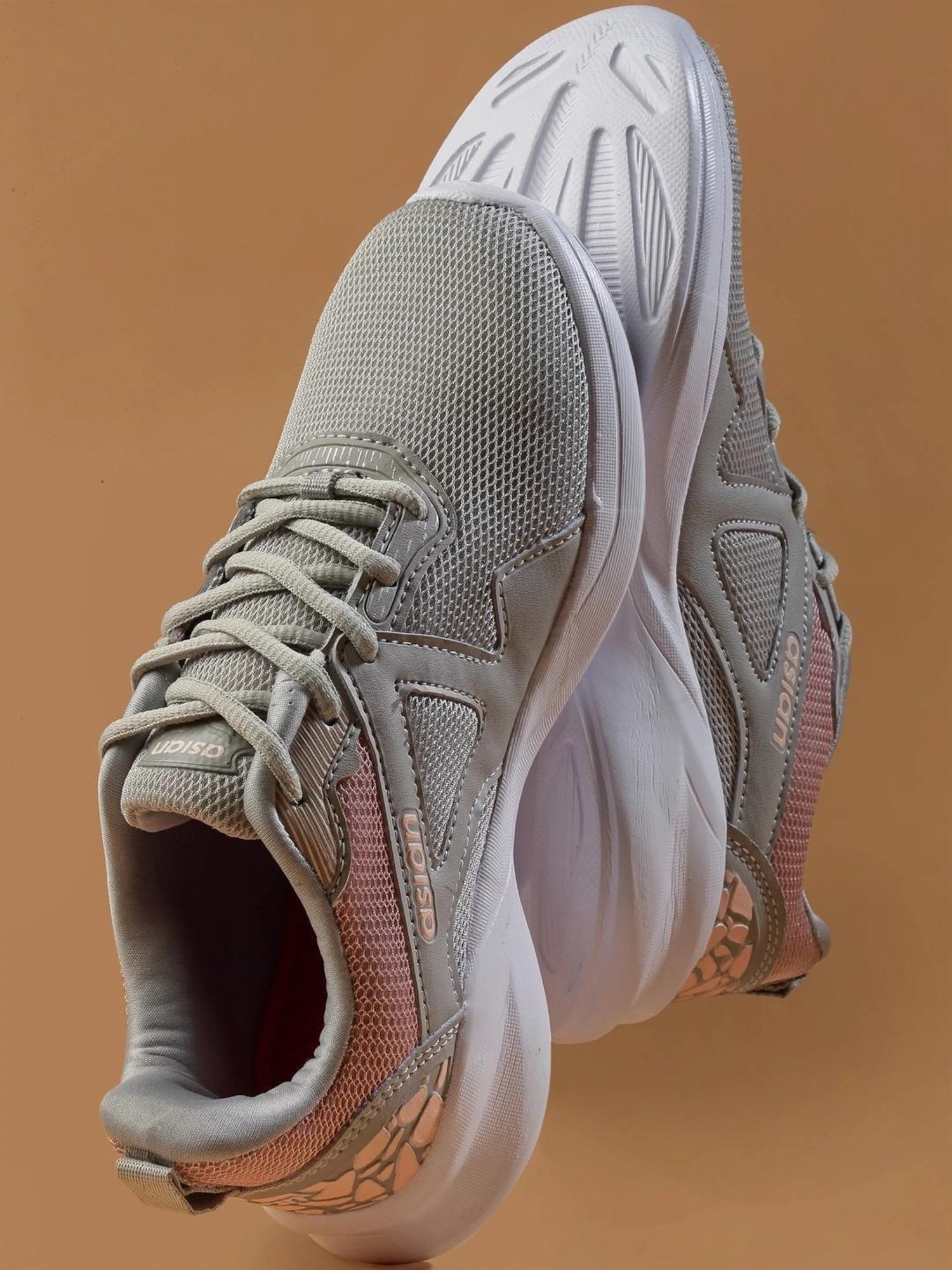 Asian Women's Grey Running Shoes