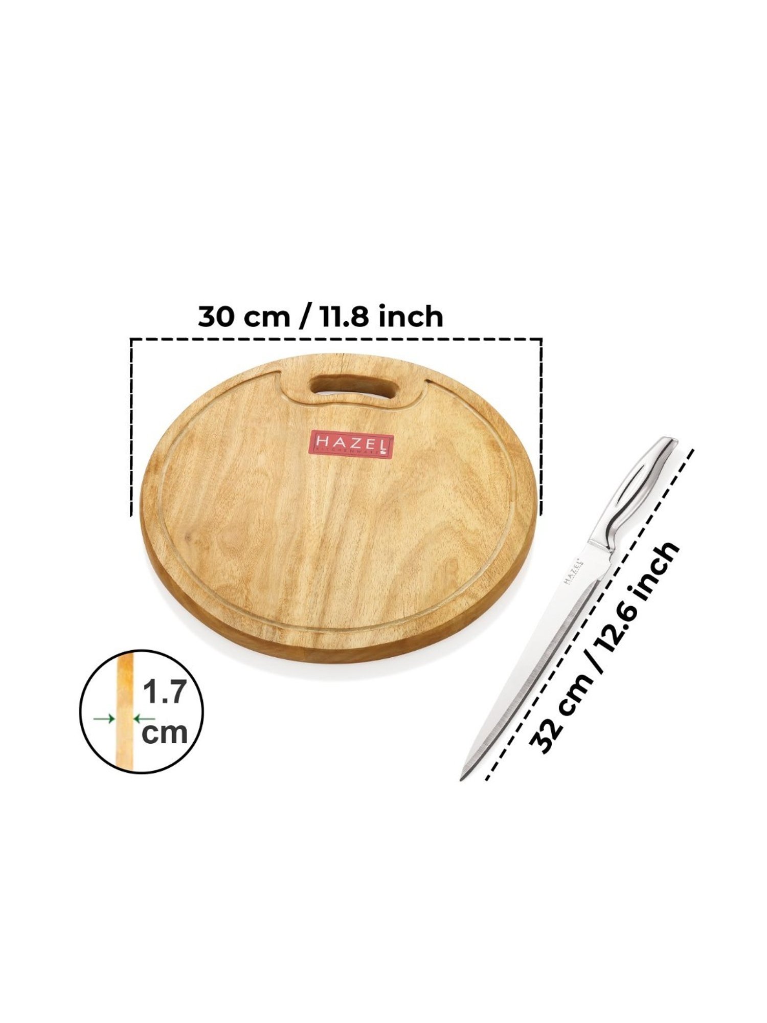 The Indus Valley Brown 6 Piece Wooden Cooking Tool Set