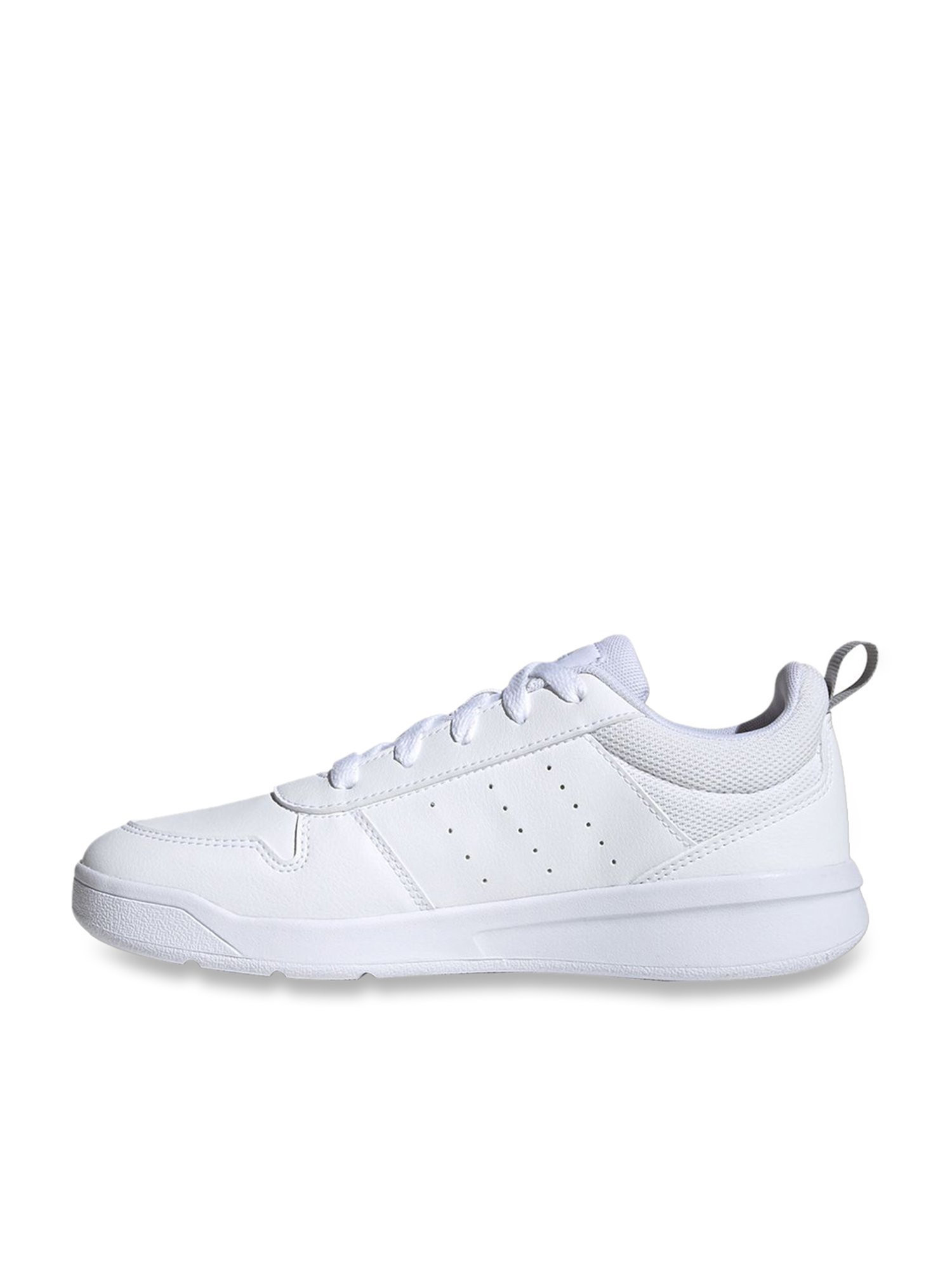 Adidas Kids's Tensaur White Running Shoes
