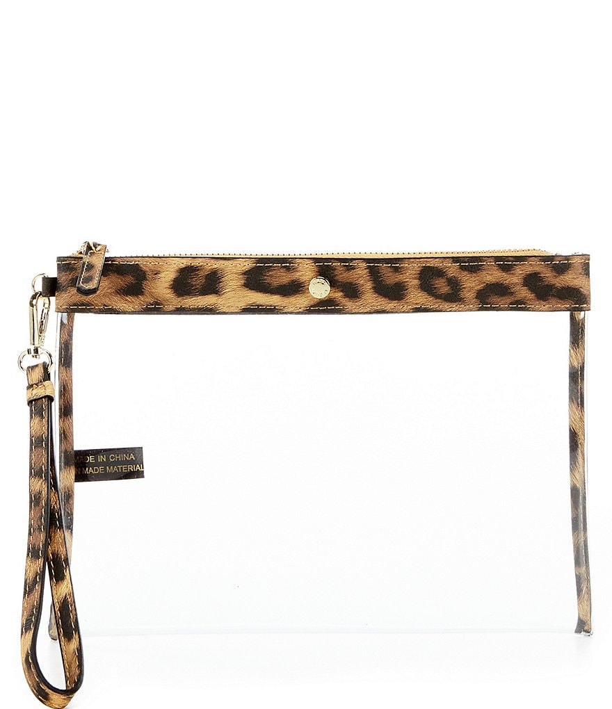 Kate Landry Stadium Clear Wristlet