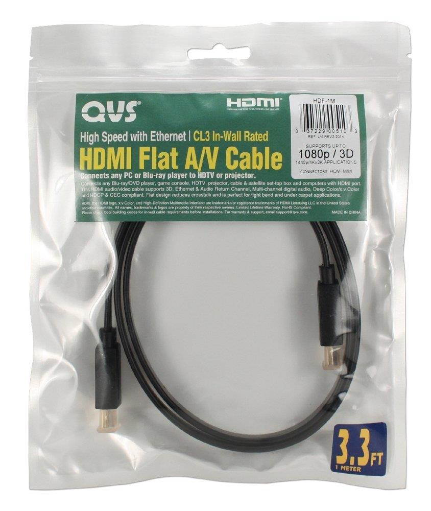 QVS HDMI Audio/Video Cable with Ethernet