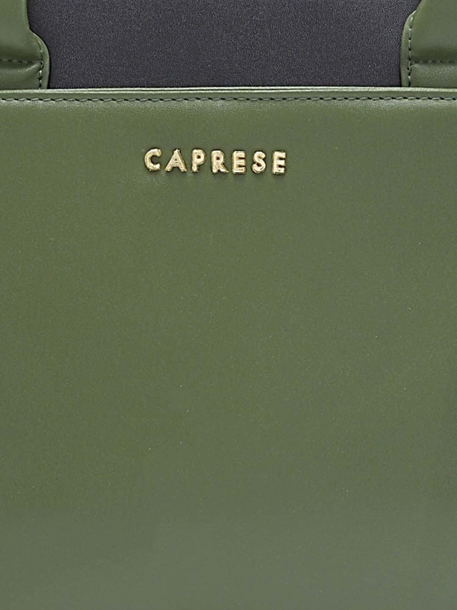 Caprese LIZZY Green Solid Medium Handbag