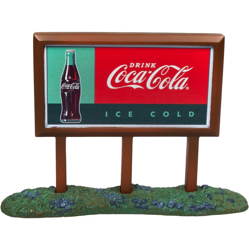1960's Country Billboard "Coca-Cola" for 1/87 (HO) Scale Models by Classic Metal Works