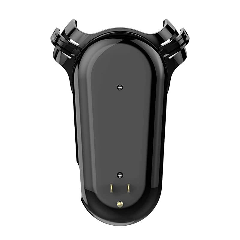 Power Dot Wall Charger Perfect  Echo Dot 3rd Gen Holder with 2 USB Type A Charging Ports Black