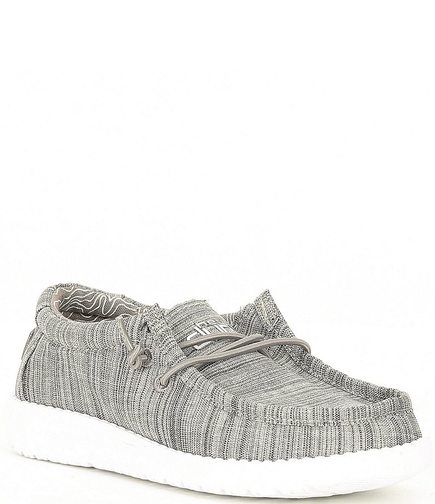 Hey Dude Boys' Wally Linen Washable Slip-Ons (Youth)