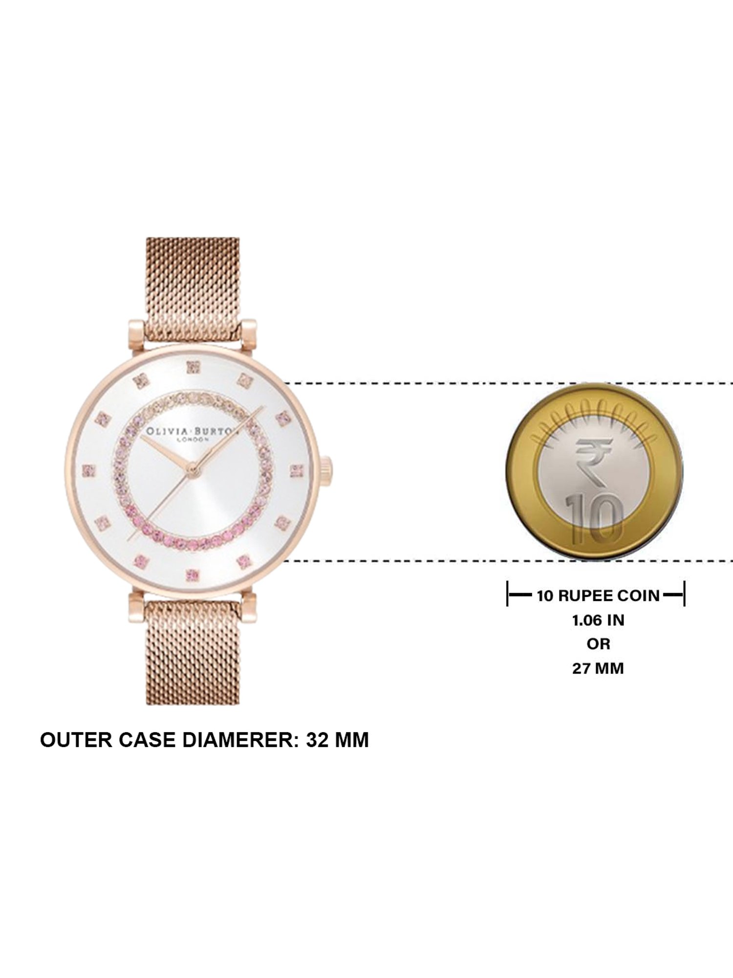 Olivia Burton 24000006 Belgrave Analog Watch for Women