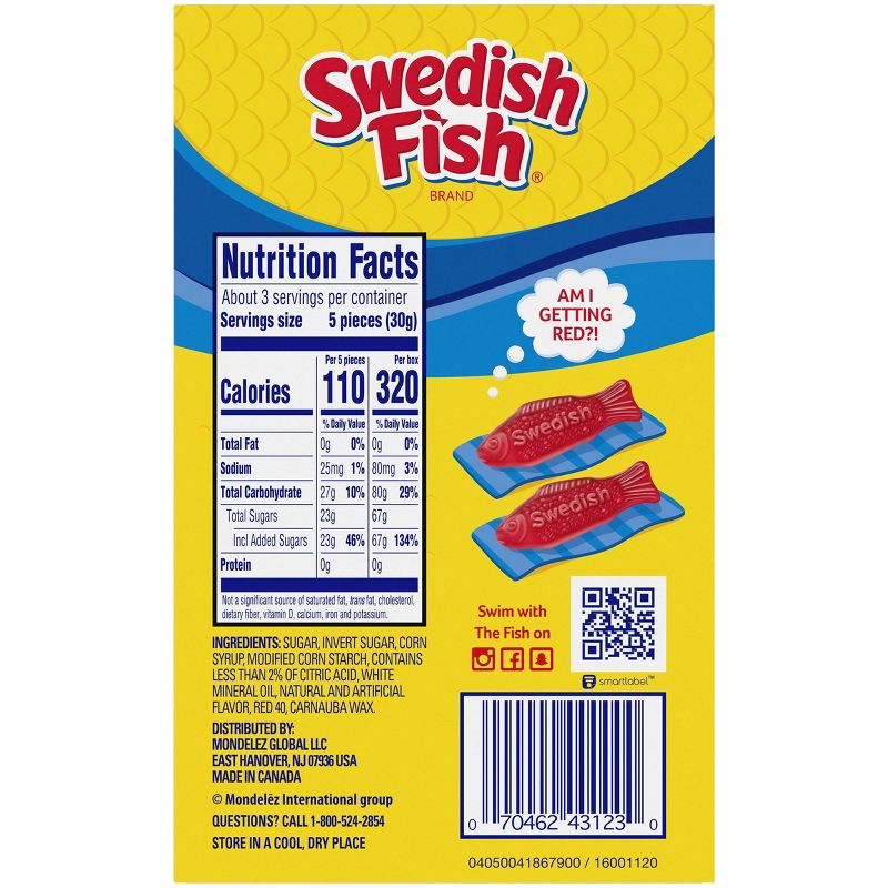 Swedish Fish Soft & Chewy Candy - 3.1oz