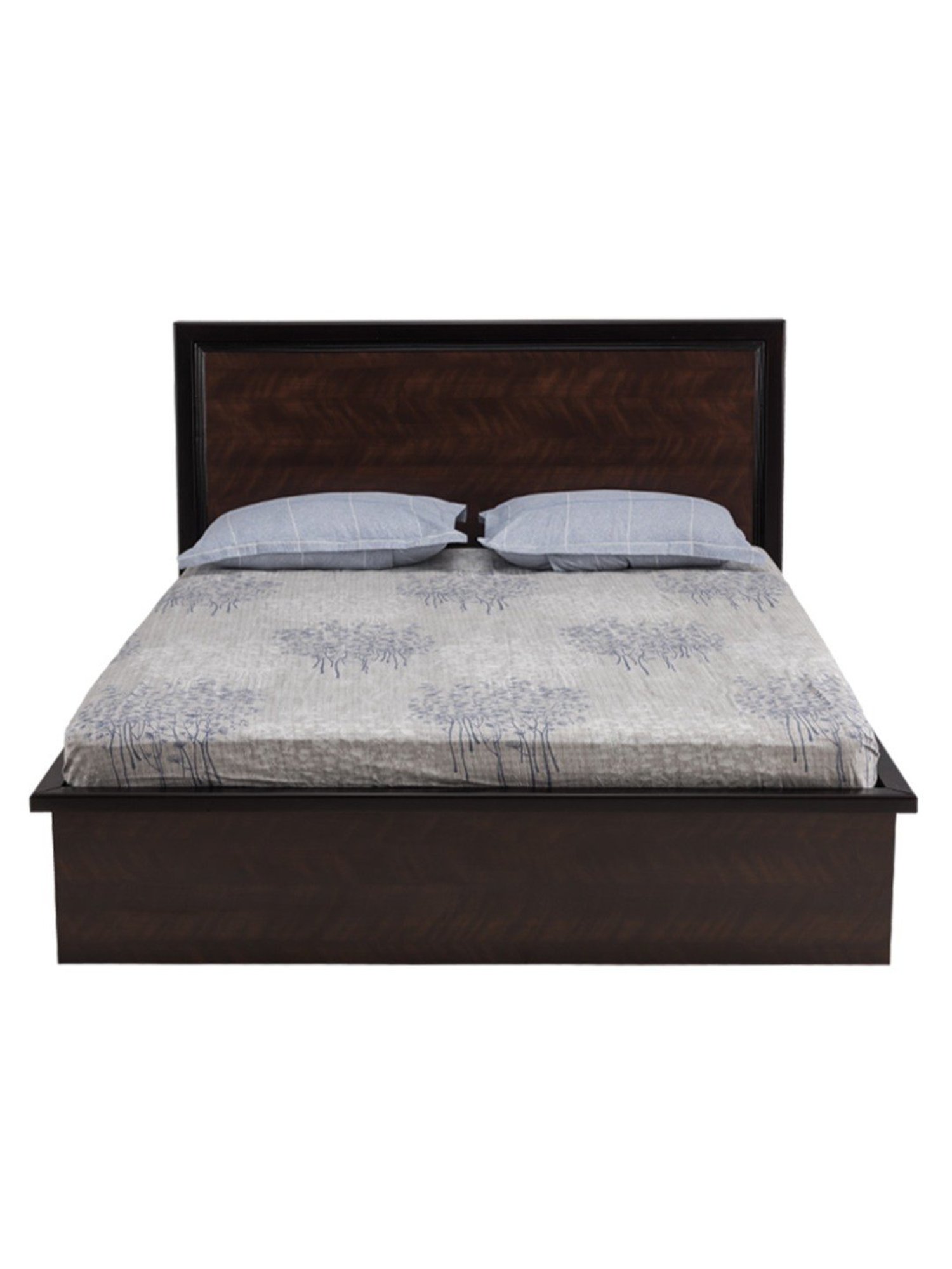 Durian Nina Cherry Red Engineered Wood Queen Size Bed