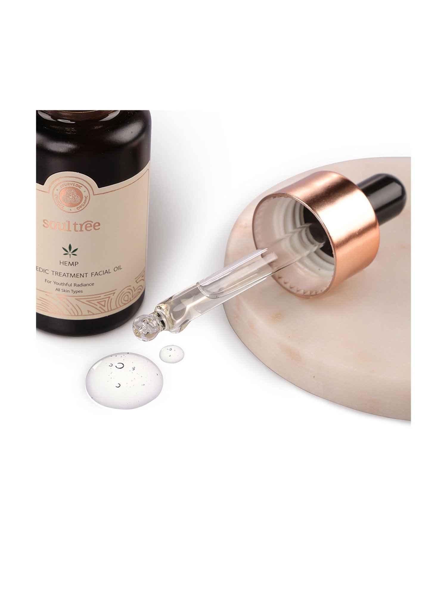 Soultree Hemp Ayurvedic Treatment Facial Oil - 30 ml