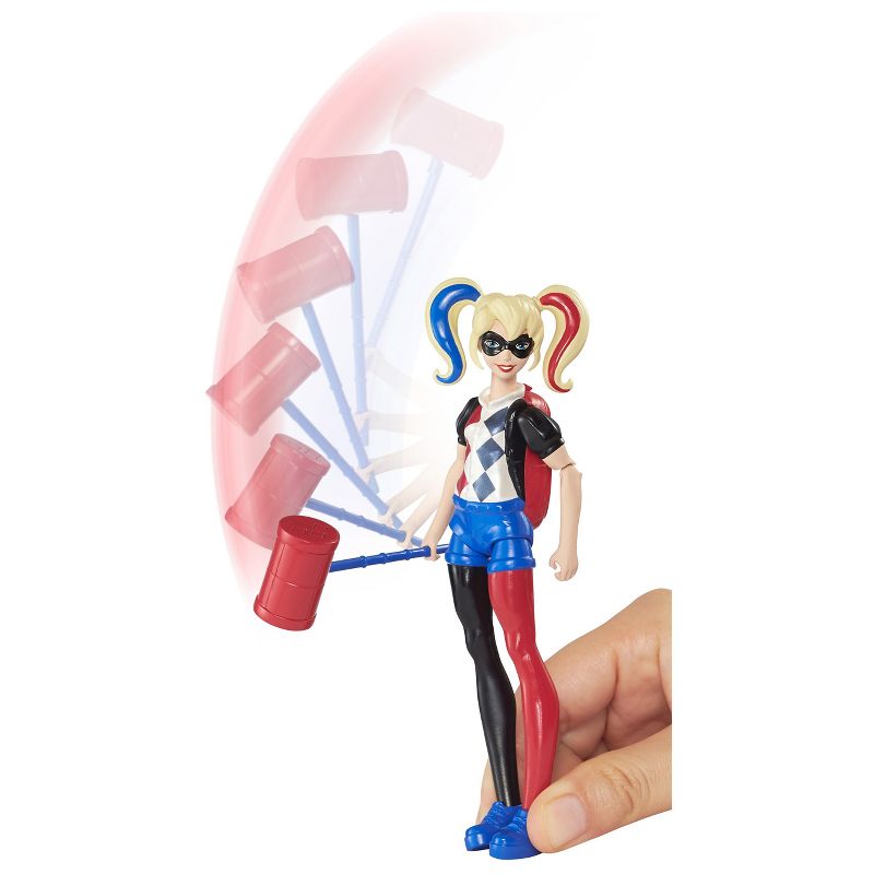 DC Super Hero Girls' Hero Action Harley Quinn Doll