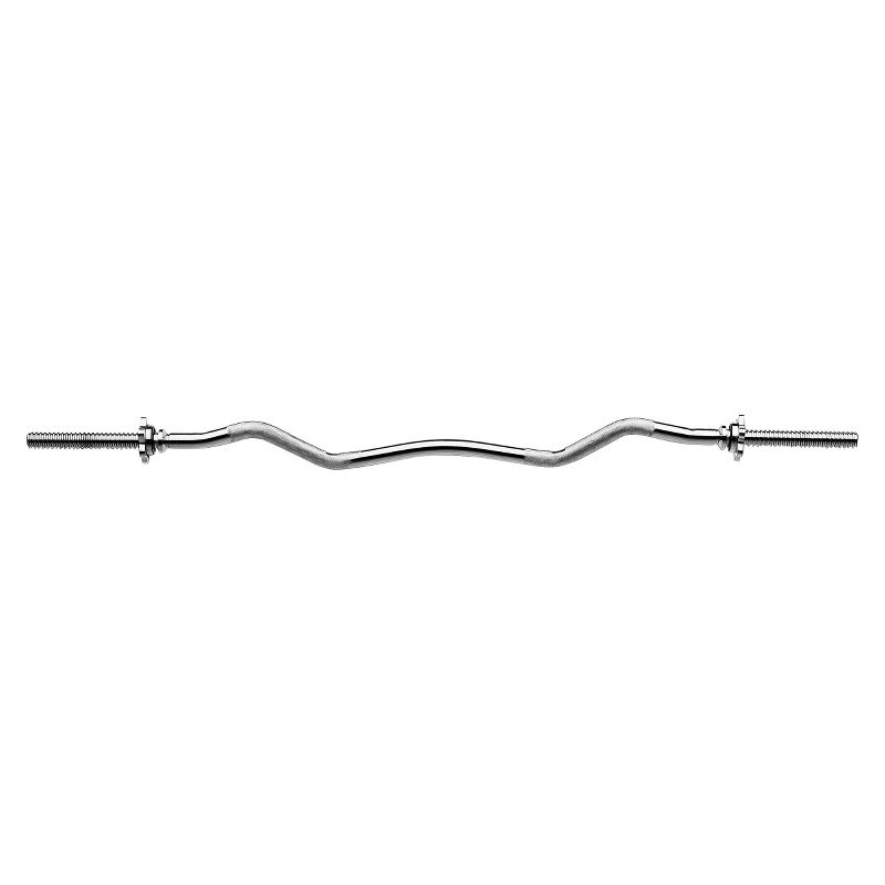 Marcy 47 in. Threaded Curl Bar (TCB48R)