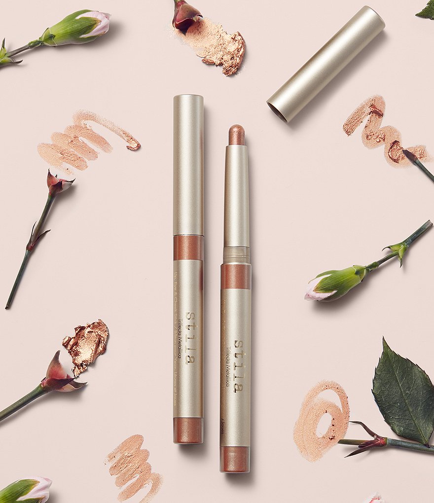 Stila Trifecta Metallica Lip, Eye & Cheek Stick - Bronze Gold