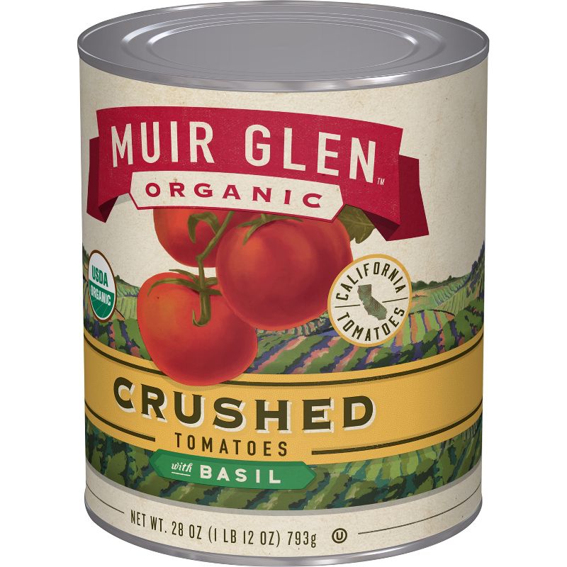 Muir Glen Crushed Tomatoes - 28oz