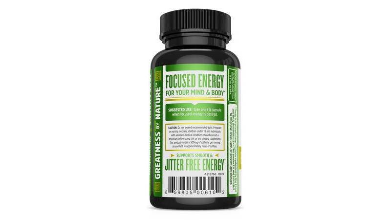 Zhou Energy + Focus Dietary Supplements - 60ct
