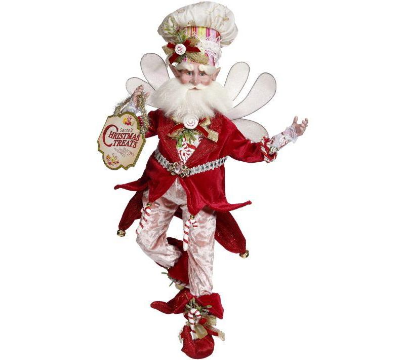 Mark Roberts Products 21" Collectible Sweet Shop Christmas Fairy Large - Red/White