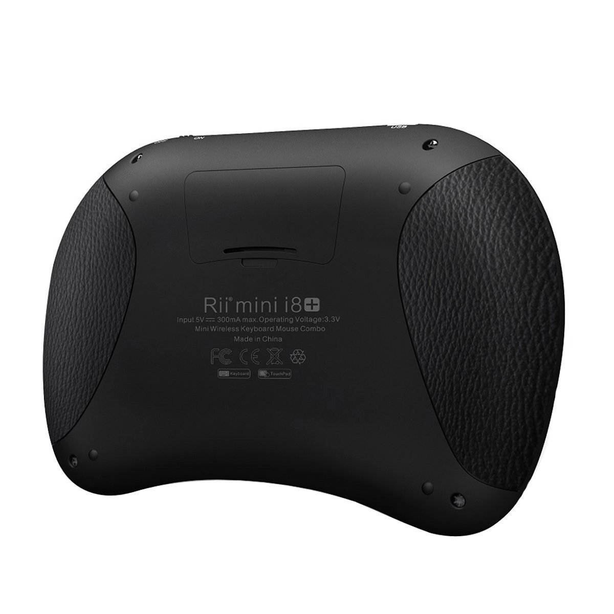 Rii i8+ Mini Bluetooth Keyboard with Touchpad & QWERTY Keyboard, Backlit Portable Wireless Keyboard for Smartphones laptop/PC/Tablets/Windows/Mac/TV/Xbox/PS3/Raspberry Pi (Blue)