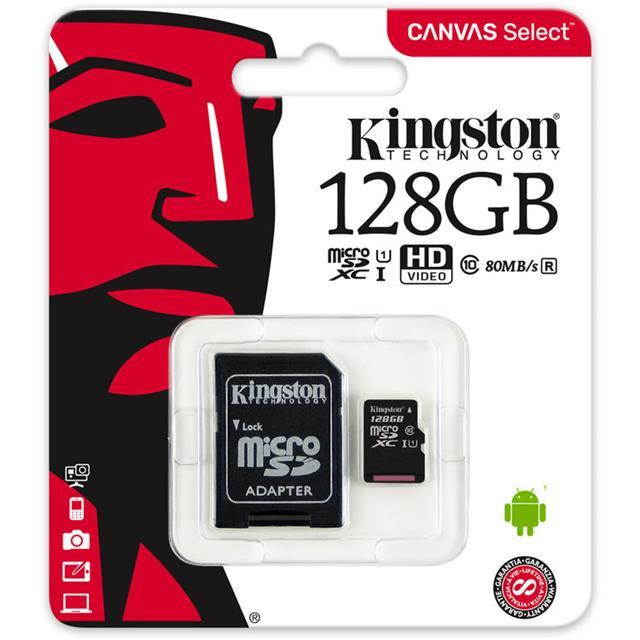 128GB microSDXC Canvas Select