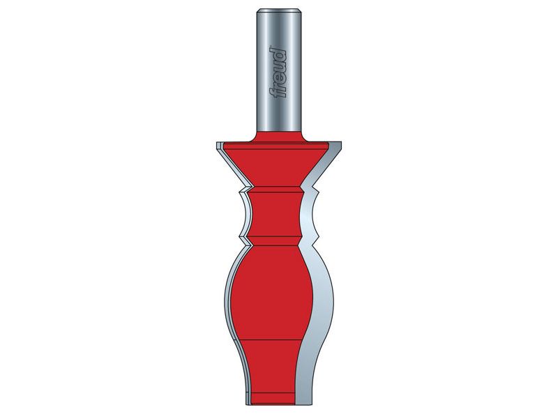 Freud 99-416 5-1/2 in. Wide Crown Molding - Upper 3 Profile Router Bit
