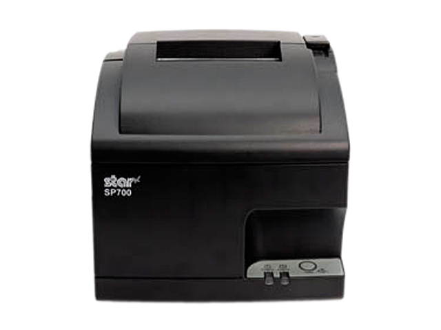Star Micronics 37966020 SP700 Series Impact Dot Matrix Receipt Printer, Gray - SP742CLOUDPRNT GRY US