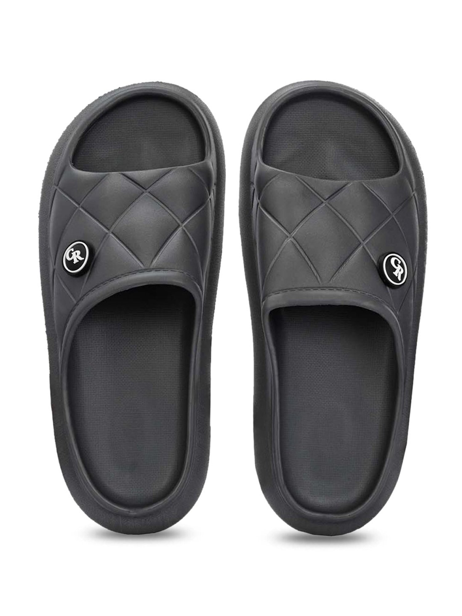 Carlo Romano Men's Grey Slides