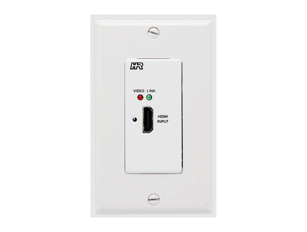 Hall Research - UHBX-S-WP - HDMI/RS232/IR/PoH UTP HDBaseT Extender Wall Plate Sender