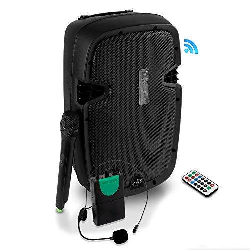 Pyle PPHP109WMU 1000W 10.2 in. Subwoofer Wireless & Portable Bluetooth PA Speaker