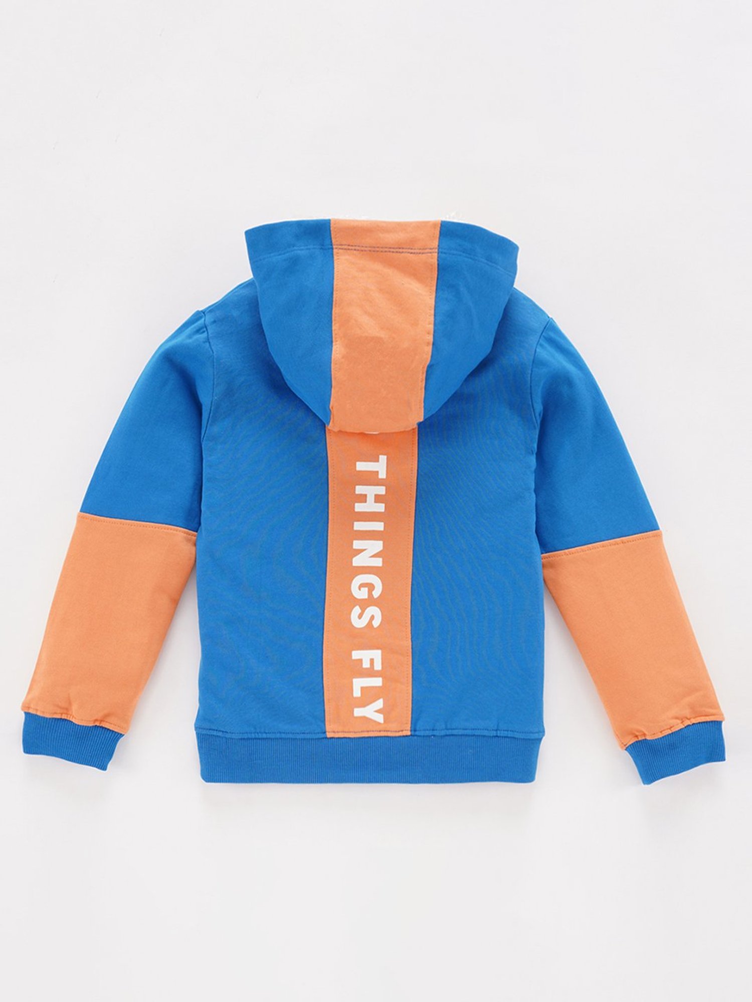 Mothercare Kids Navy Embellished Full Sleeves Sweatshirt