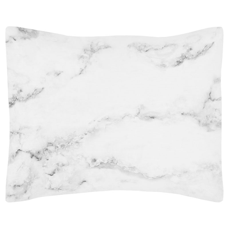 Black & White Marble Comforter Set (Twin) - Sweet Jojo Designs