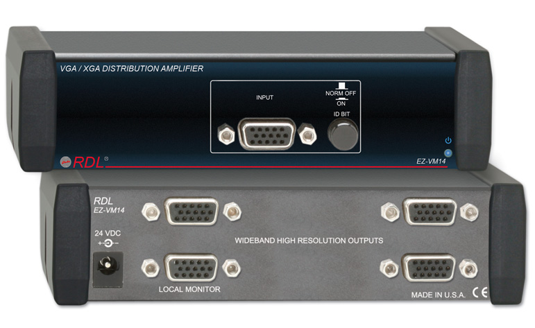 EZ-VM14 RADIO DESIGN LAB-Z VGA/XGA DISTRIBUTION AMP