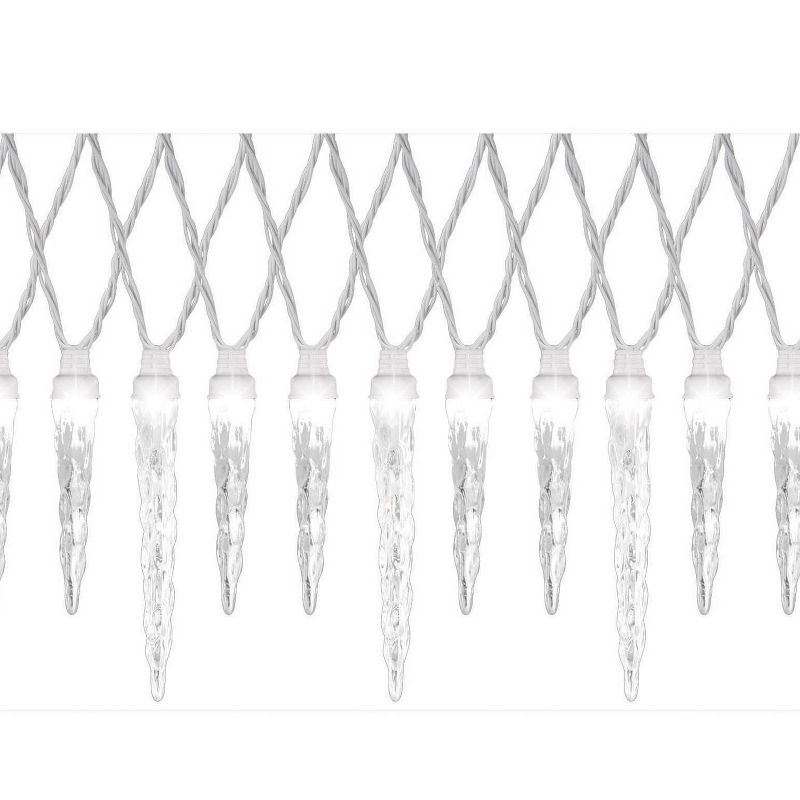 Rite Lite 11.5" Traditional Style LED Battery Powered Hanukkah Menorah - White/Blue