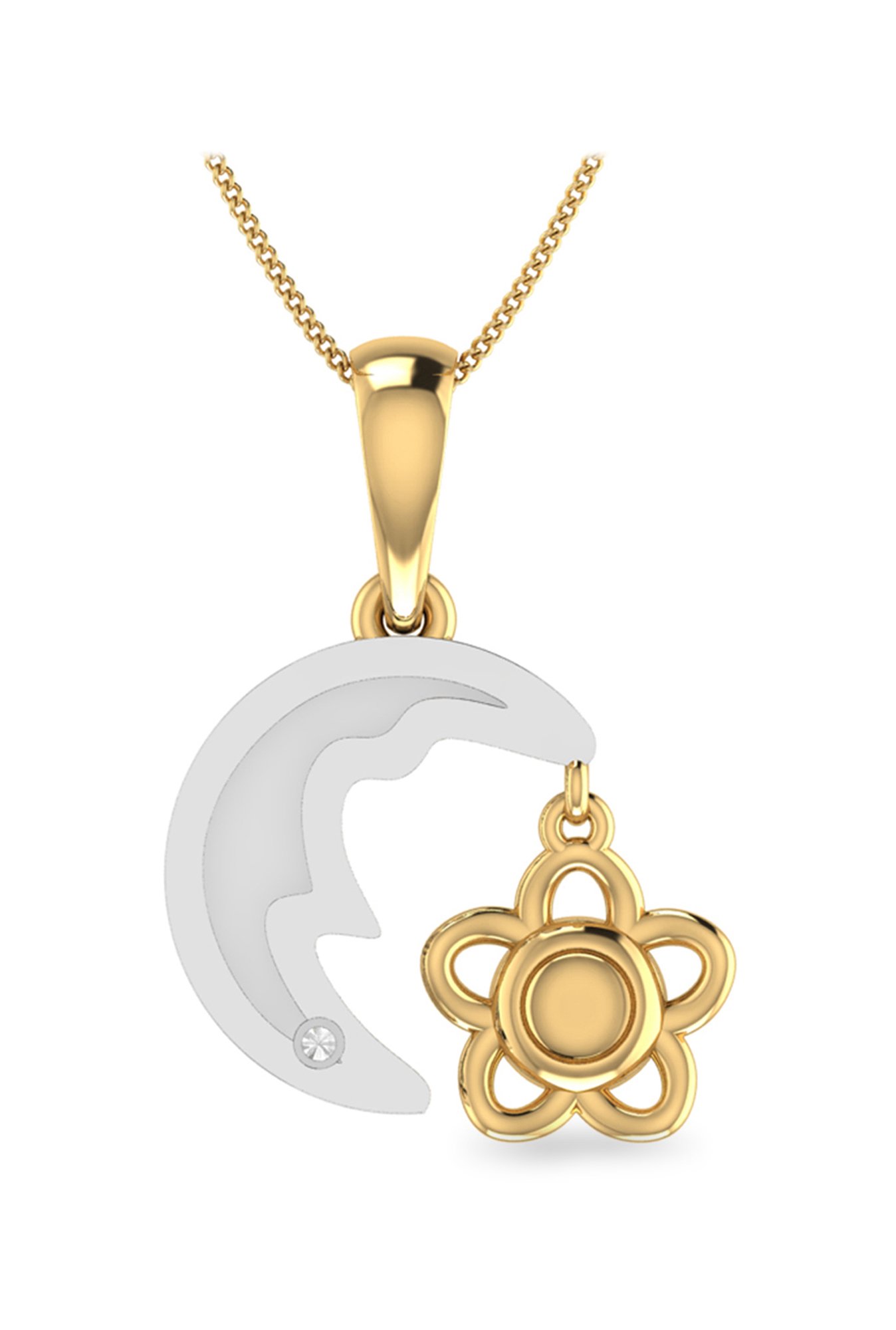 PC Jeweller Hifazat 22 kt Gold Pendant without Chain for Kids