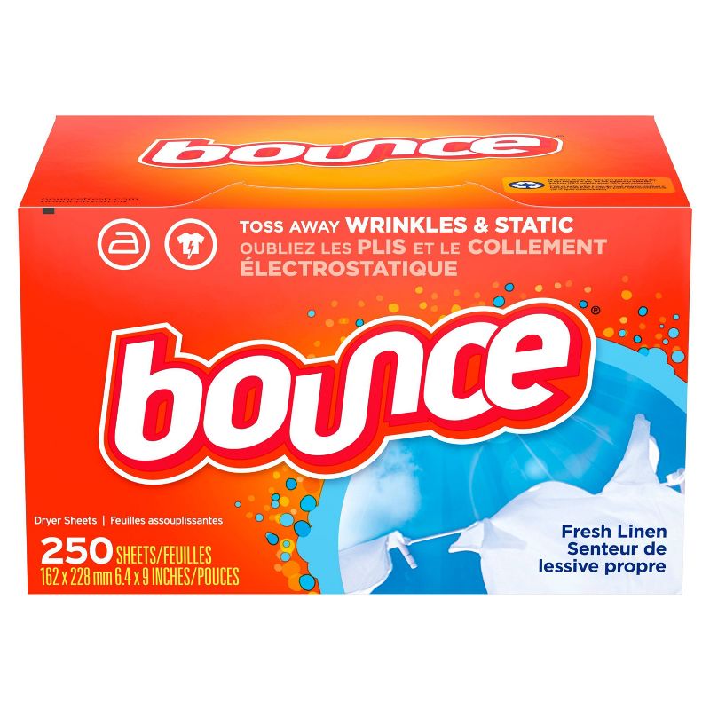 Bounce Fresh Linen Dryer Sheets - 250ct