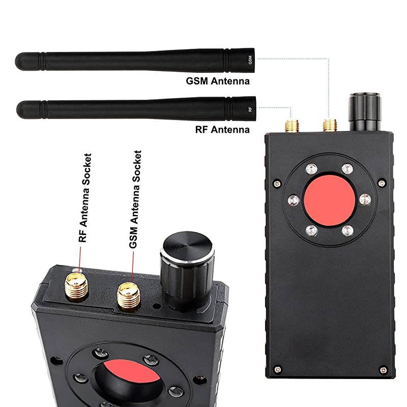 Camera Detector Wireless RF Signal DetectorGSM Audio Bug Finder GPS Tracker Detector