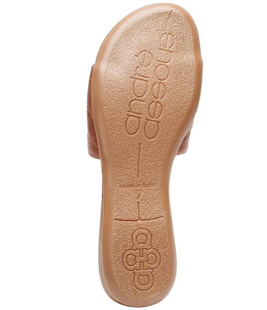 Andre Assous Rylee Featherweights&trade; Quilted Leather Slide Sandals