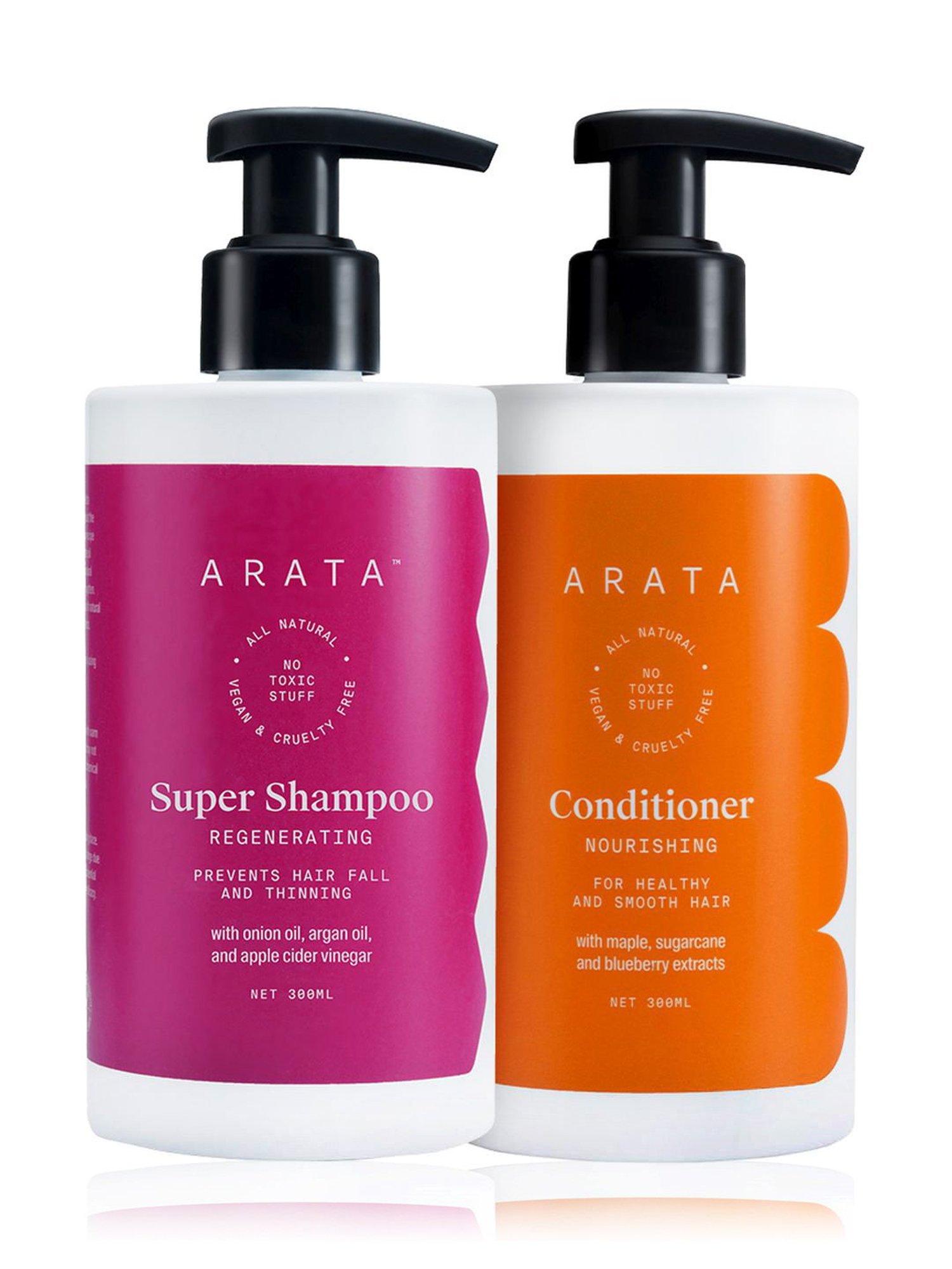 Arata Hair Fall Control Combo - 600 ml