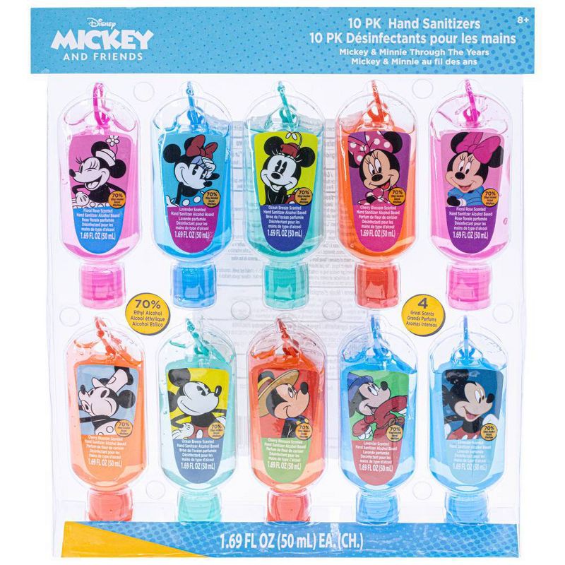 Disney 10ct Mickey & Minnie Hand Sanitizers