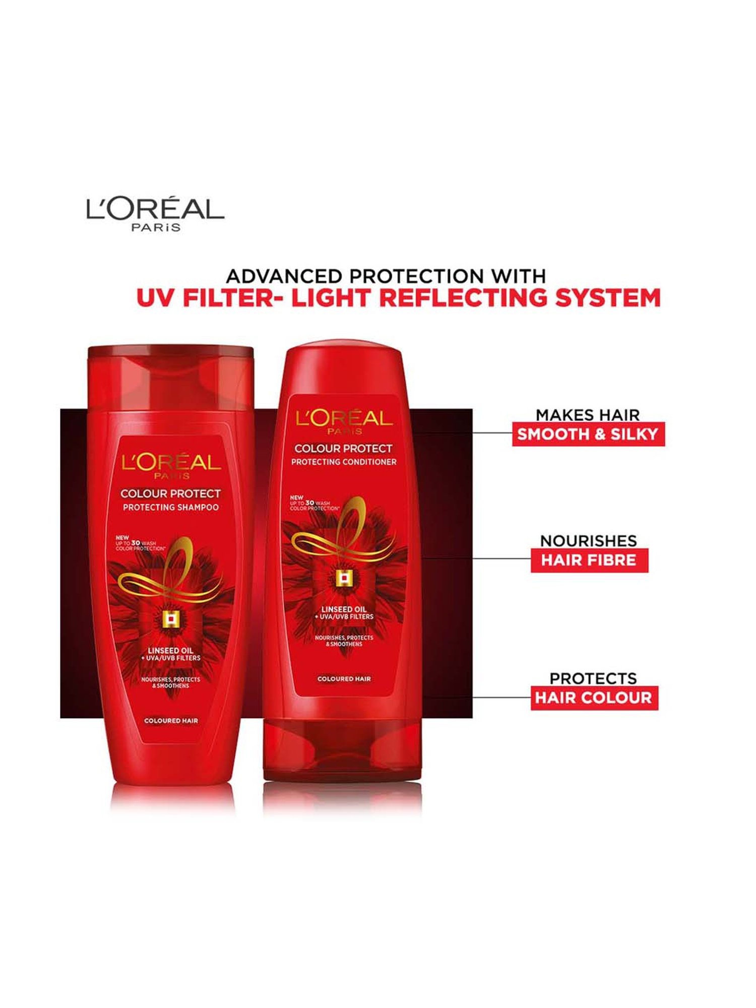 L'Oreal Paris Color Protect Shampoo - 396 ml