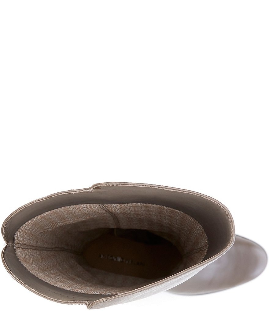 Antonio Melani Malindah Leather Block Heel Dress Boots