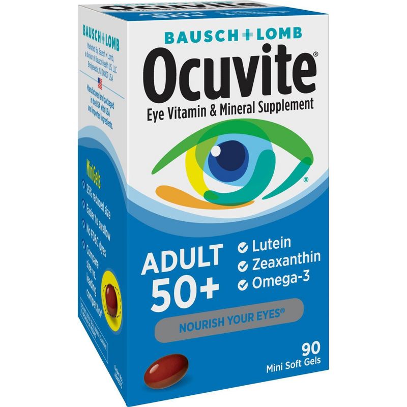 Ocuvite Eye Vitamin and Mineral Dietary Supplement Softgels - 90ct