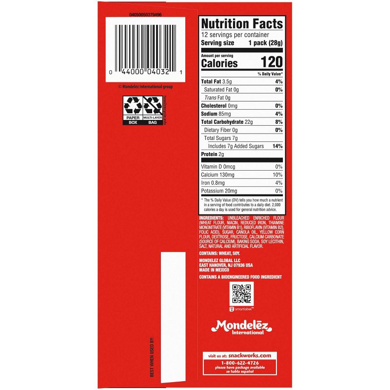 Barnums Animal Crackers Multipack - 12ct