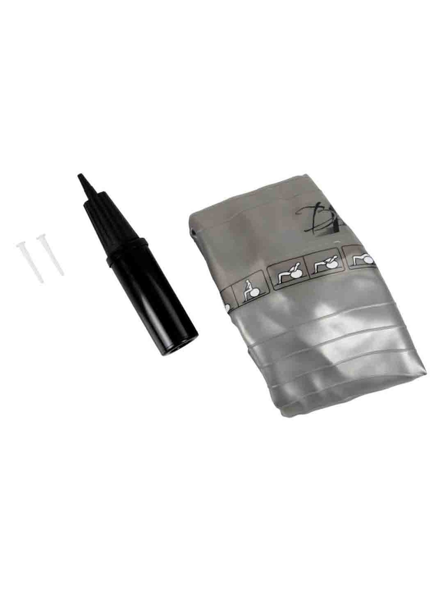 B Fit ANTI Burst Gym Ball Siz 65 cm (Silver)