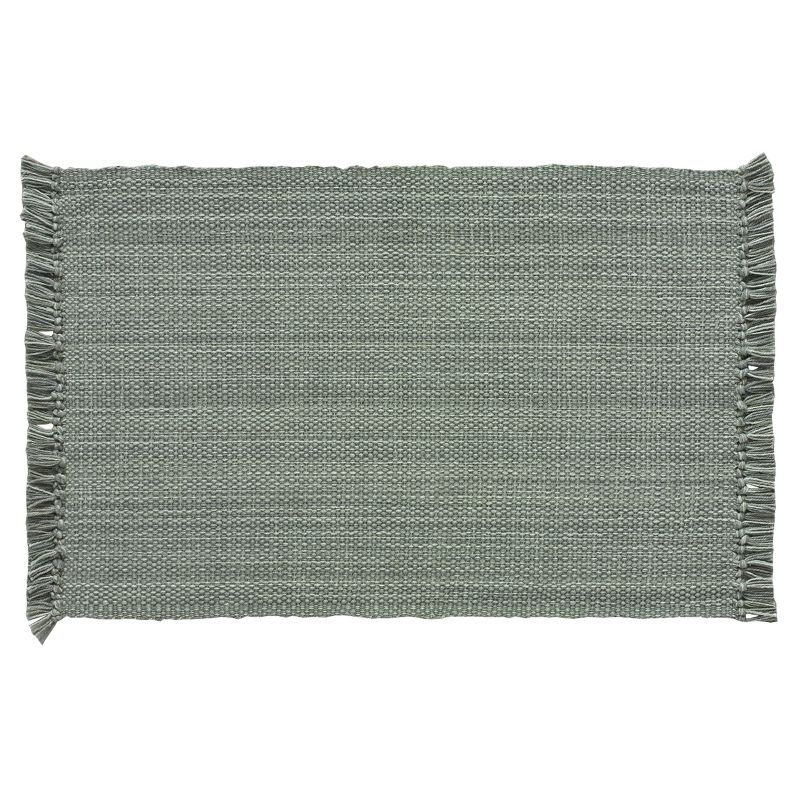 10 Pieces 14.4" Gold Leaf-Shaped Vinyl Placemats, Washable Table Mats Set for Party Decorations and Catering Events