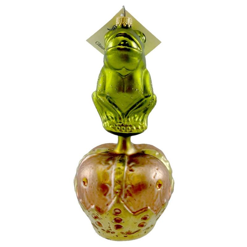 Larry Fraga Frog Prince Ornament Crown  -  Tree Ornaments