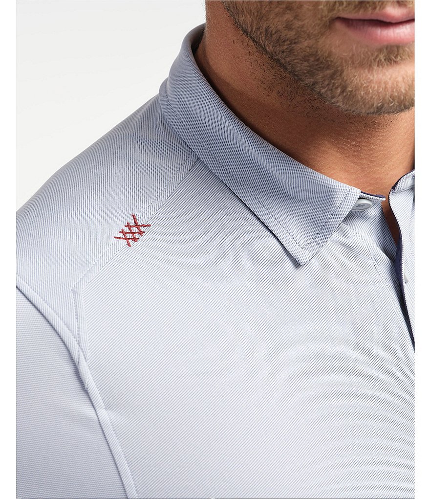 RHONE Commuter Stretch Short-Sleeve Performance Polo Shirt