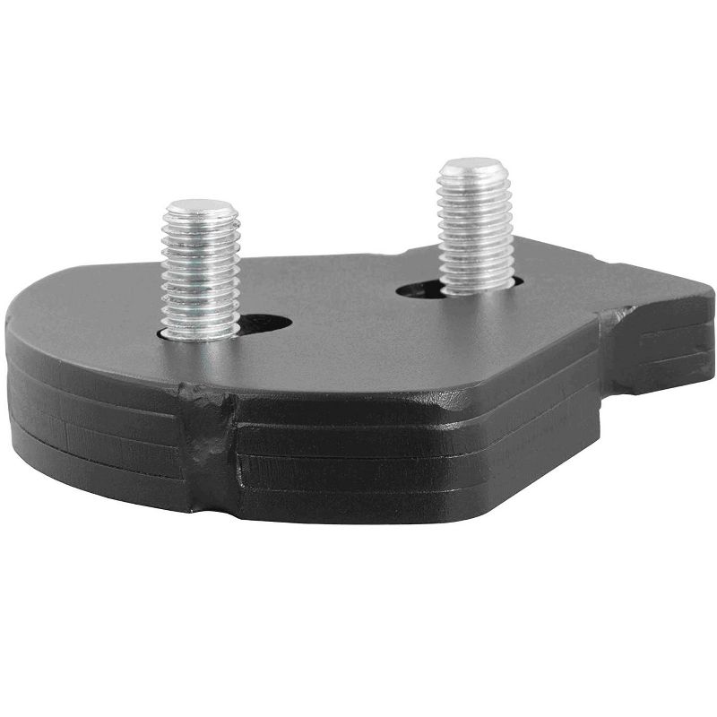 CURT 16992 Heavy Duty Long Lasting Corrosion Resistance Custom A Series 5th Wheel Wedge Kit for Rotating Sidewinder Pin Box, Black