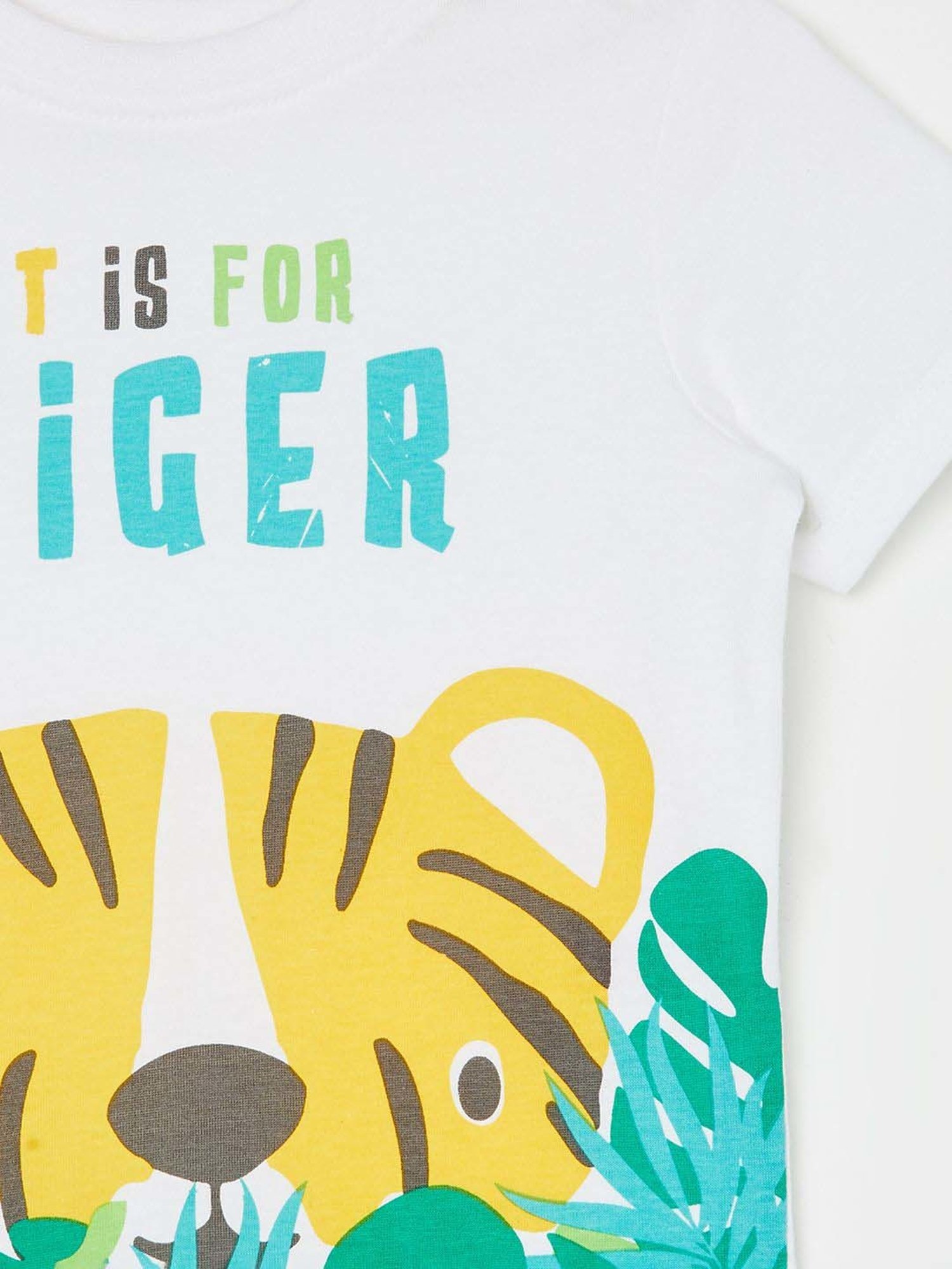 Ed-a-Mamma Baby Green Printed T-Shirt