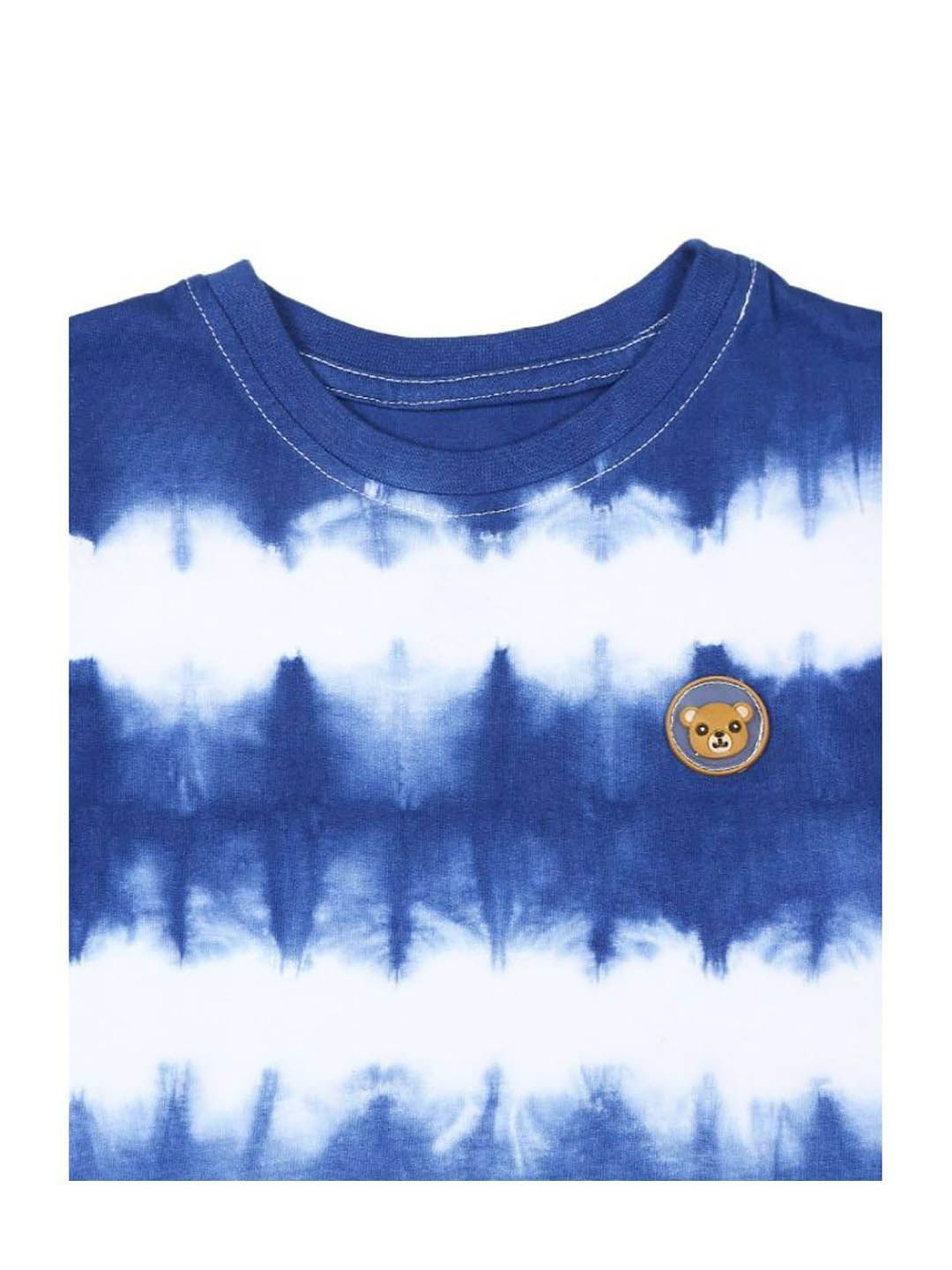 Mee Mee Kids Blue & White Tie Dye T-Shirt