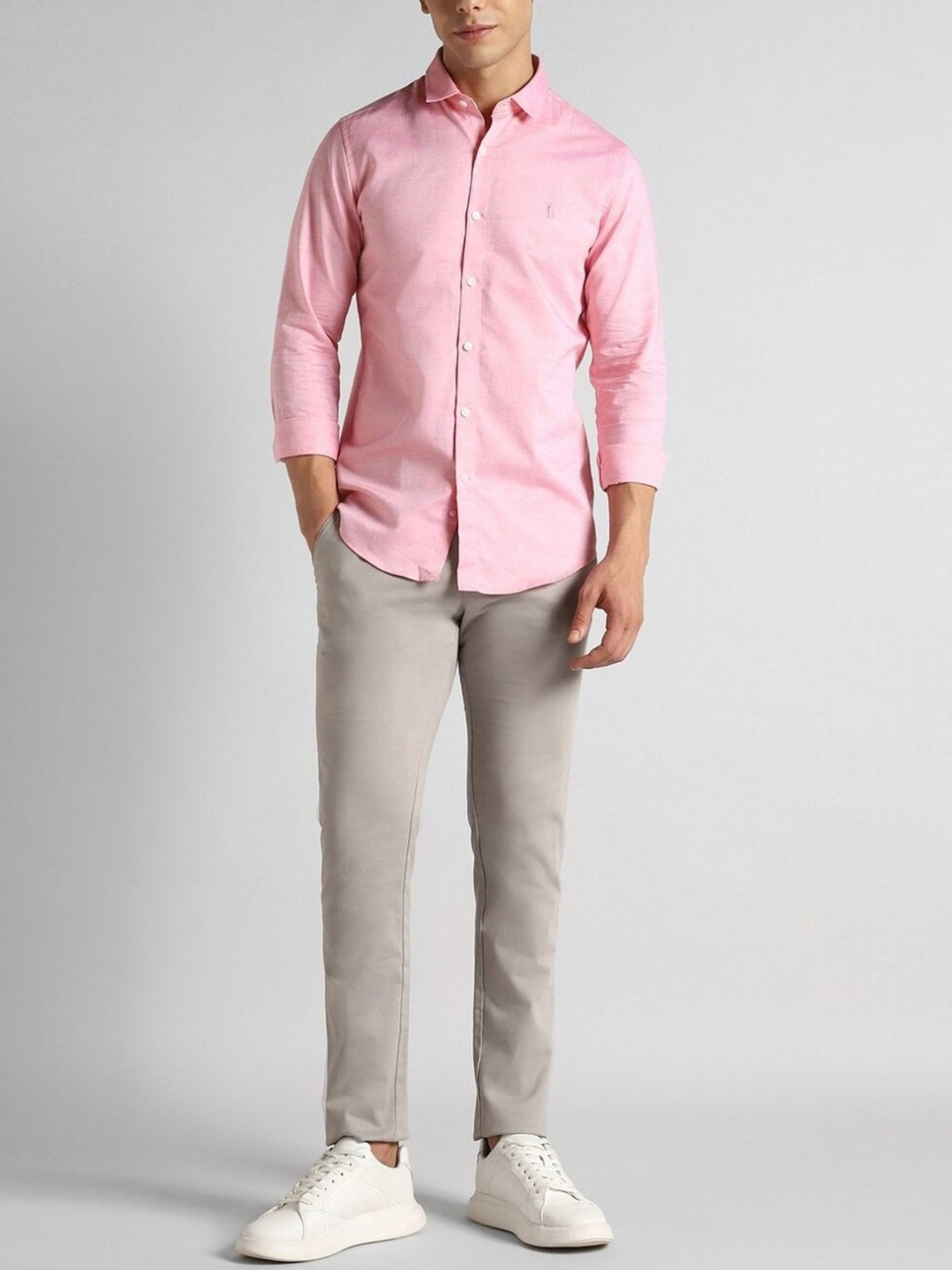 Simon Carter London Pink Slim Fit Shirt